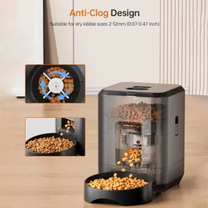 2 لتر/أونصة تغذية الحيوانات الأليفة الذكية . 2L/OZ Smart Pet Feeder Automatic Dog Feeder Slow