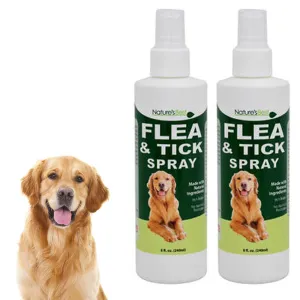 2 Natures Best Natural Flea Tick Spray 16 oz Dogs Cats Insect Repellent Natural