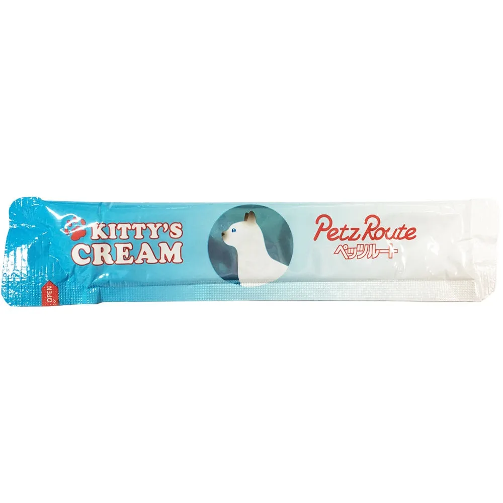 3 FOR $10: Petz Route Kitty’s Cream Chicken & Codfish Cat Treats (4x 16g)