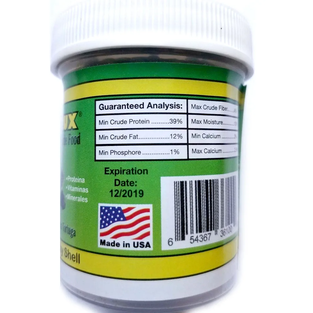 3 Pack Turtle Deluxe Food Extra Calcium Shell Protein Vitamin Aquatic Aquarium