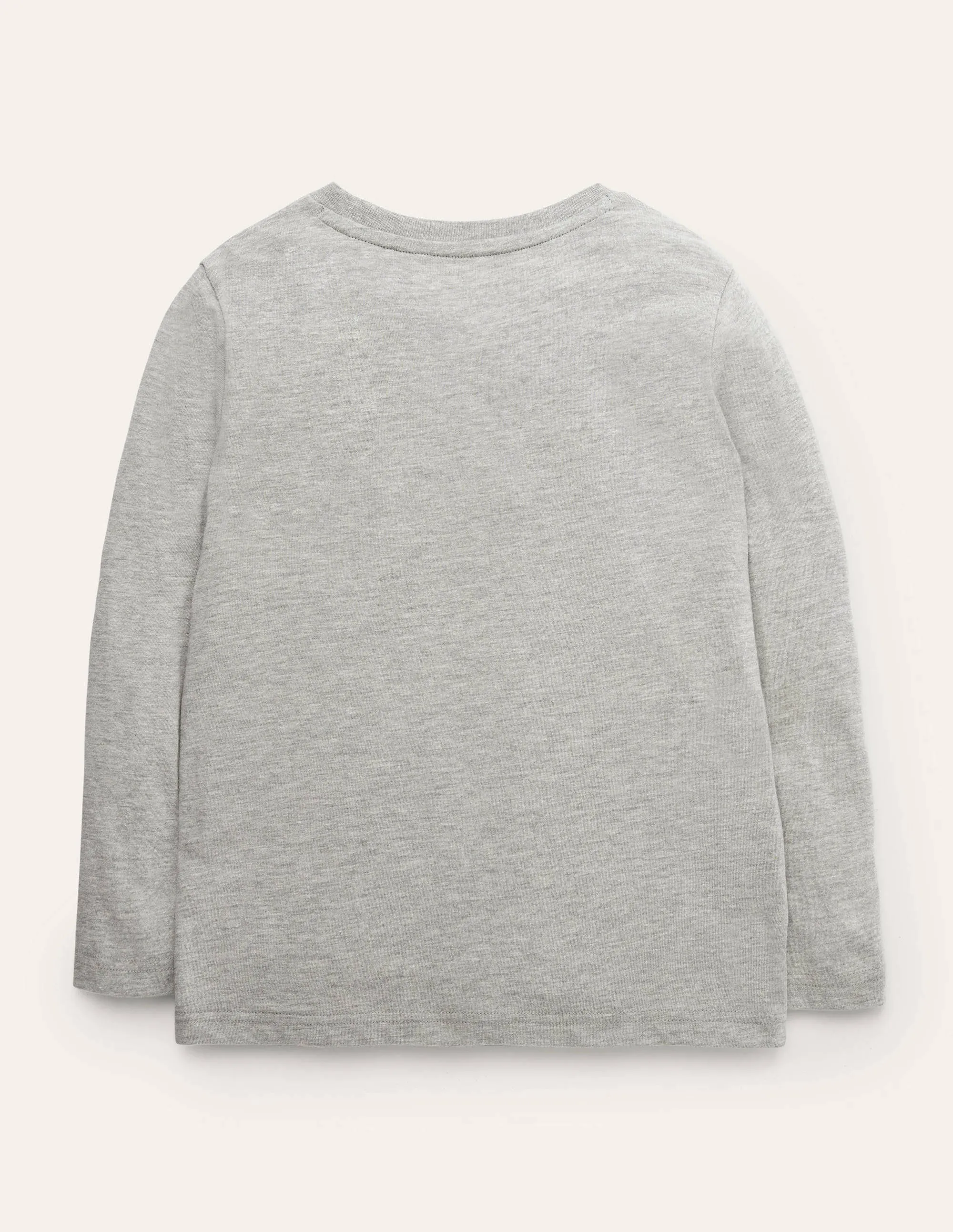 Festive Animal T-shirt-Grey Marl Guinea Pig