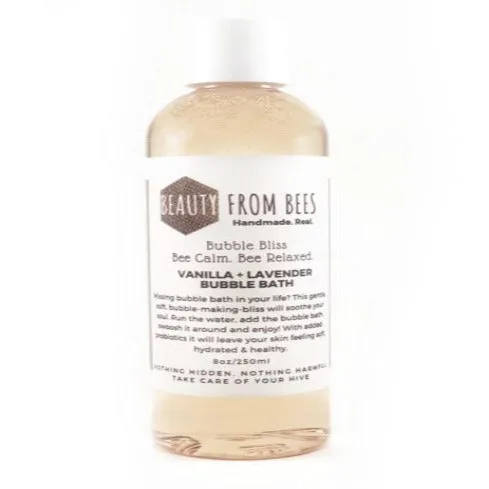 Home Spa - vanilla   lavender bubble bath