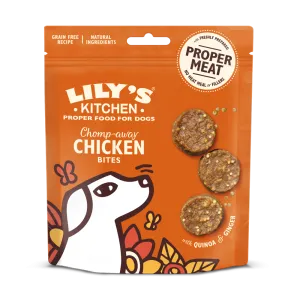 Natural Chomp-Away Chicken Bites Dog Treats