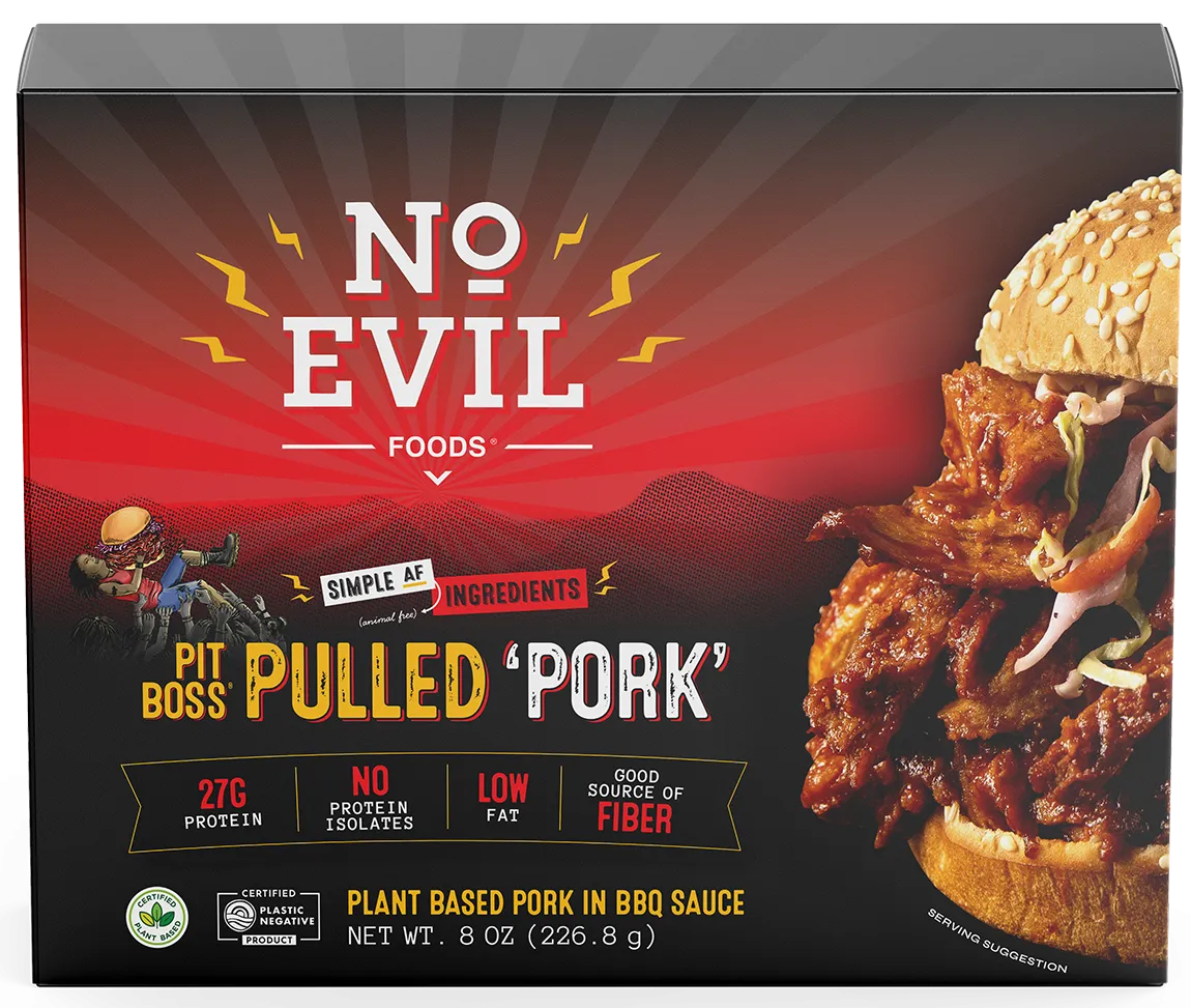 No Evil Foods - Pit Boss Pulled Pork