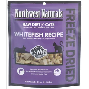Northwest Naturals Freeze-Dried Whitefish Nibbles Cat Food 11 oz