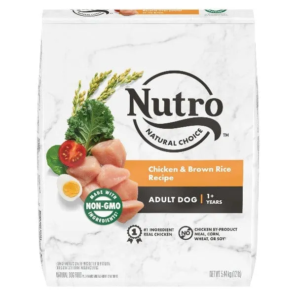 Nutro Natural Choice Chicken & Brown Rice Adult Dry Dog Food