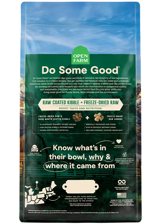 Open Farm Prairie GF RawMix For Cats