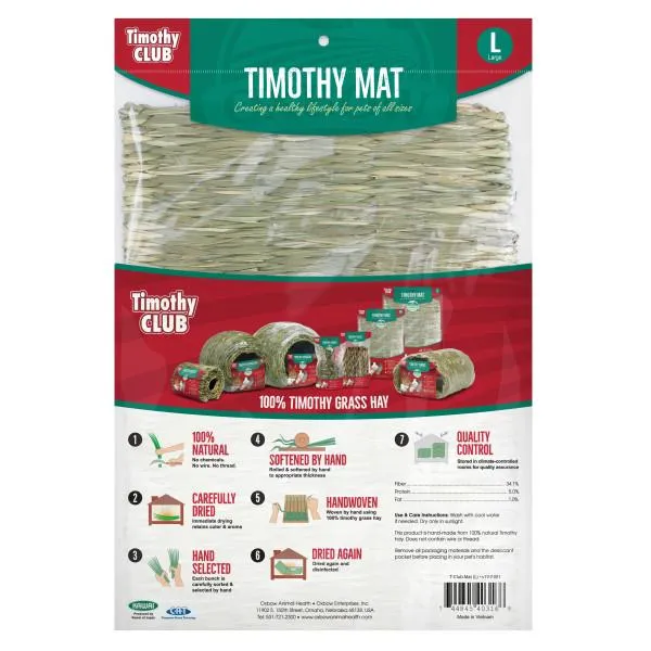 Oxbow Timothy Club Mat Large 300g^^^