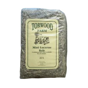 Torwood Farm Mini Lucerene Bale 22L