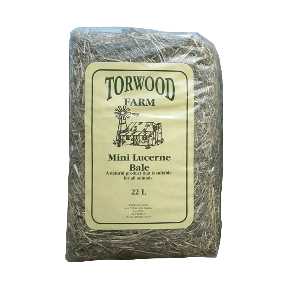 Torwood Farm Mini Lucerene Bale 22L