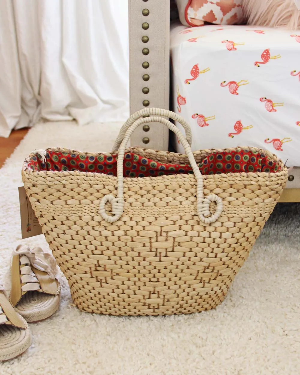 Vintage Grass Tote