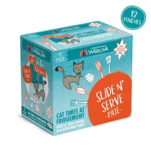 Weruva Cats in the Kitchen Pate's Cat Times at Fridgemont Duck & Tuna Recipe Cat Food Pouches 3oz